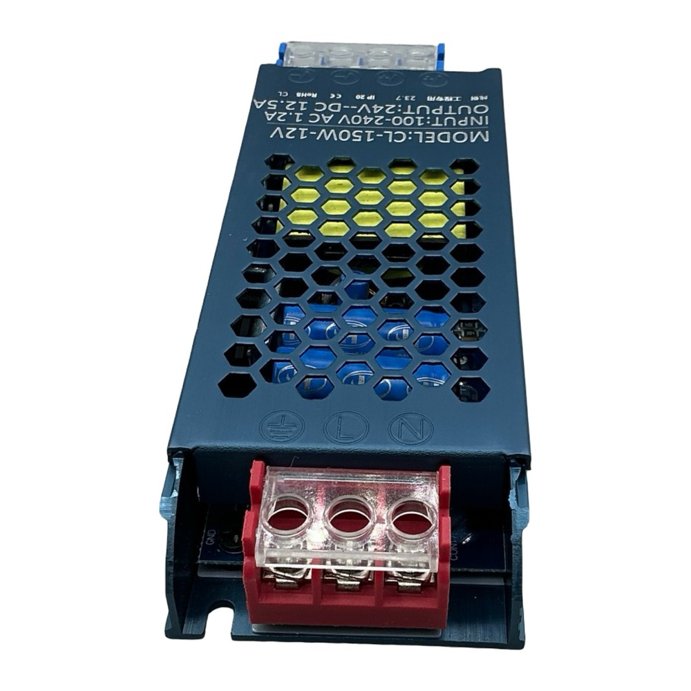 CL-150W-12V AC to DC Switching Power Supply 24V 12.5A LED Driver Blue IP20 - Picture 3 of 4